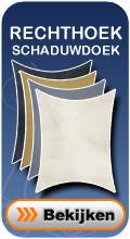 schaduwdoek rechthoek